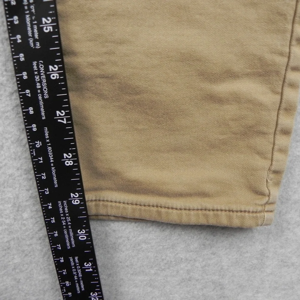 Banana Republic Jeans Mens 32x30 Slim Straight 5-Pocket Stretch Flex Denim Brown